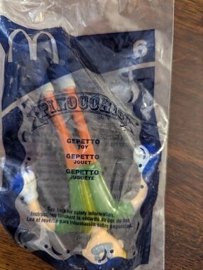 McDonald's Toy NIP Vintage Gepetto